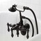 Kingston Brass CA19T5 3-3/8" Tub Wall Mount Clawfoot Tub Faucet with Hand Shower, Oil Rubbed Bronze CA19T5 - alternate 3